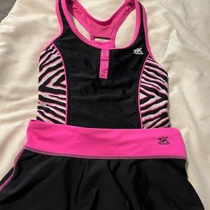 3 piece Zeroxposur Girls Swimsuit Set